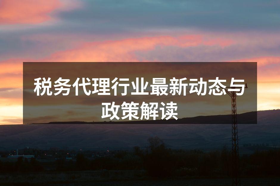 税务代理行业会议现场